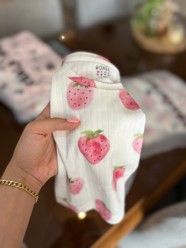 تاپ و شلوارک چین دار مادر و کودک